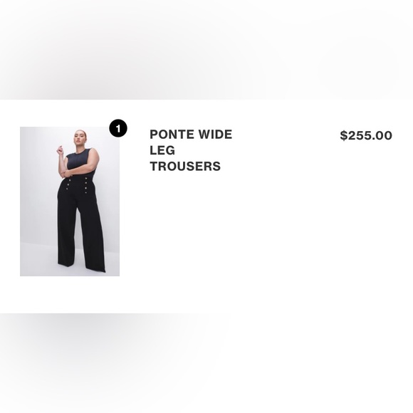 Good American wide leg trouser - Picture 1 of 5